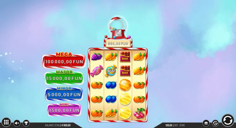 Sweet Candy Cash Stash - cash kovanice u Hold and Win rundi